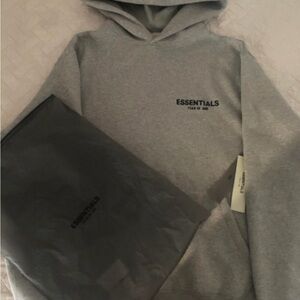 Essentials Gray Hoodie